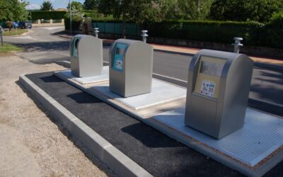 Points recyclage – Colonnes de tri