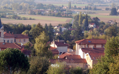 Vue de Parcieux