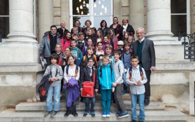 Visite de l’Assemblée Nationale le 15 mai 2018 par la classe de CM1-CM2